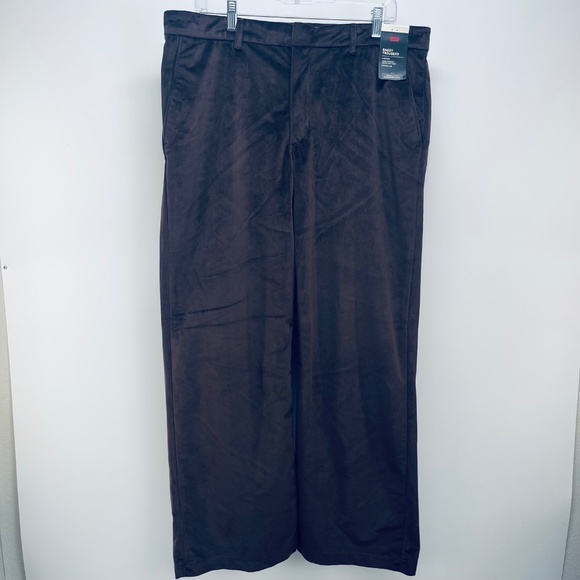 COPY - Levi’s Women’s Pans Baggy Throusers A Mid Rise Straight Leg Brown Size 3… - Picture 2 of 15